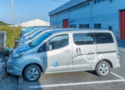 イメージ画像：日産自動車製EV e-NV200