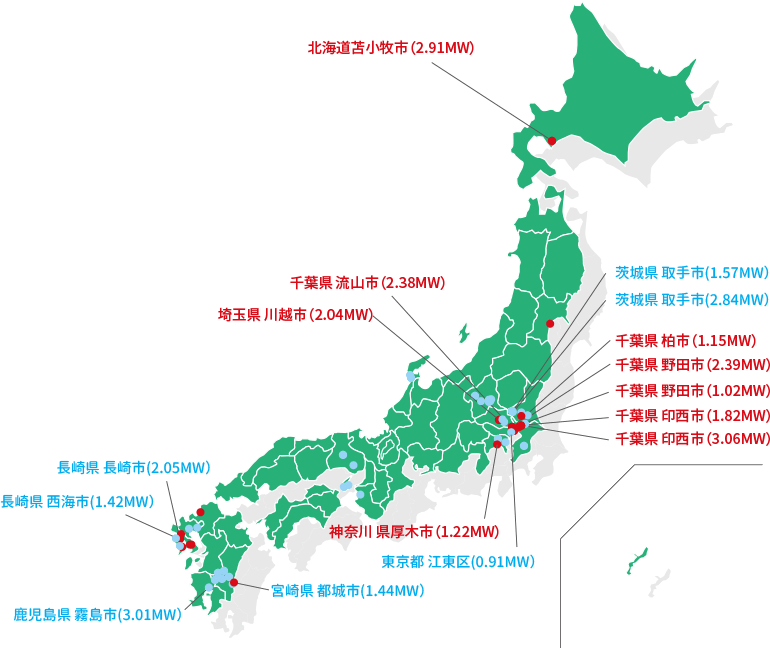 開発実績 - 地図