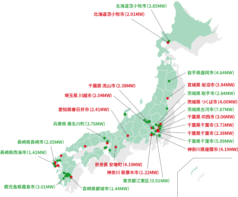 開発実績 - 地図
