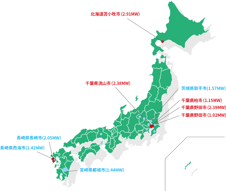 開発実績 - 地図