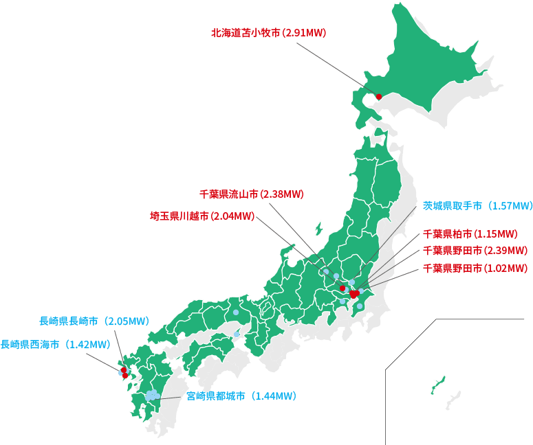 開発実績 - 地図