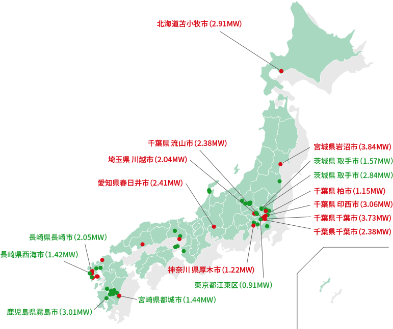 開発実績 - 地図