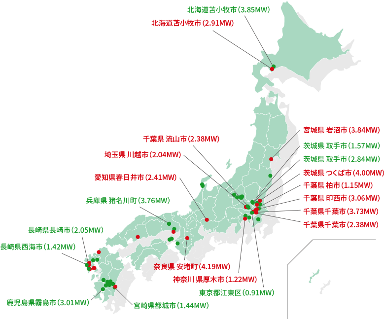 開発実績 - 地図